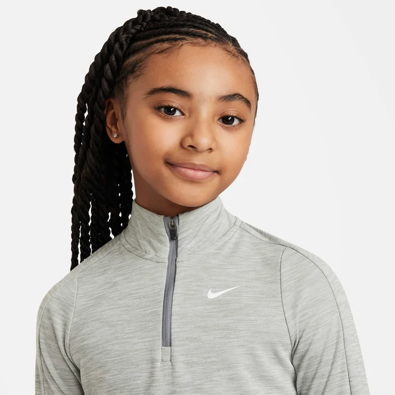 Nike Kids' Dri-FIT Long-Sleeve 1/2-Zip Top